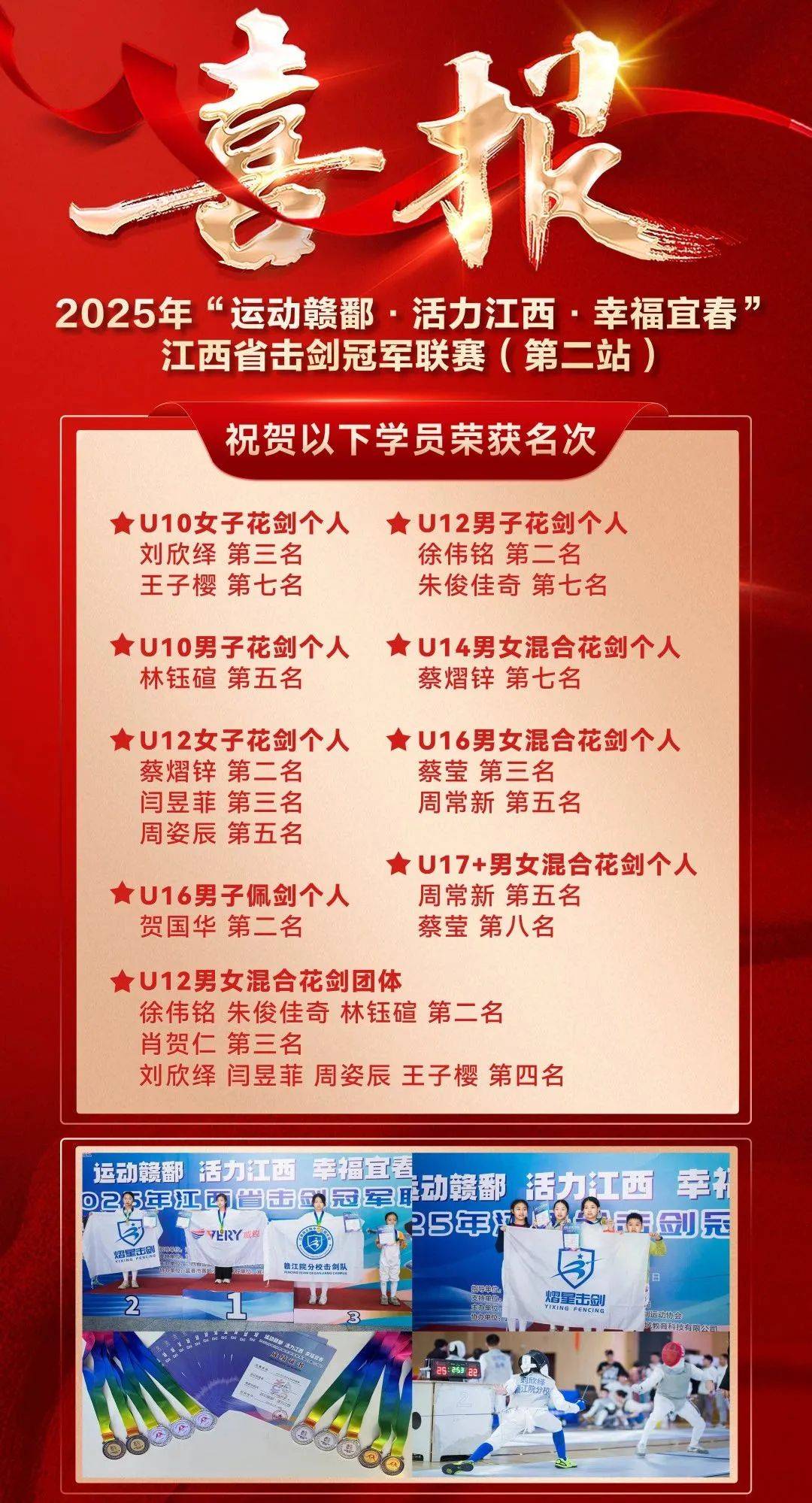 出类拔萃！击剑选手技压群雄夺冠