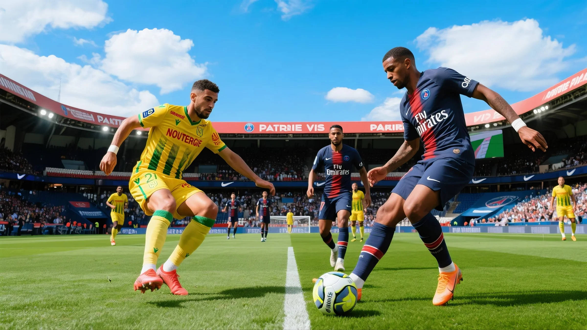 巴黎圣日耳曼以3-0战胜南特,稳居法甲榜首! 巴黎圣日耳曼以3-0战胜南特,稳居法甲榜首!